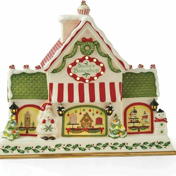This is for a New Lenox Hosting the Holidays Light-Up & Musical Bakeshop Centerp - Picture 1 of 10